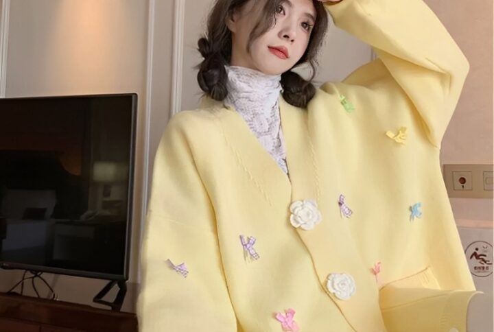 Yellow Cardigan
