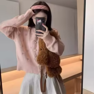 Pink Sweater