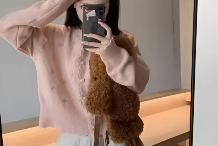 Pink Sweater