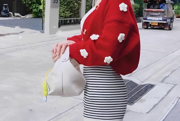 Red Cardigan